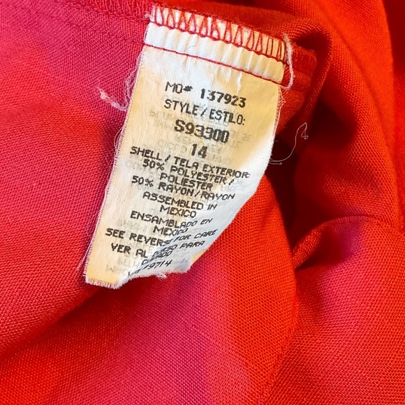 Sag Harbor Classic Red Blazer - Picture 7 of 8